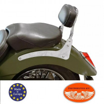 Dossier de siège passager noir VBA pour siège arrière de moto 2882853 Sissy  Bar Dossier Aviod Slip Dossier de rechange pour Scout Bobber : :  Auto