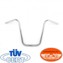 2 micro BP chrome guidon 25 ou 22mm