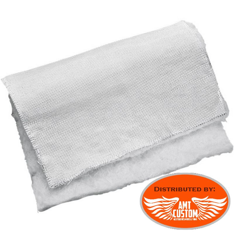 Ceramic Wool Sound Insulation for Motorcycle Exhaust Baffles