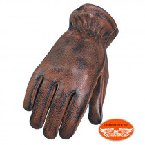 Gants Cuir Eté Lady Coque Carbone • GO2ROUES