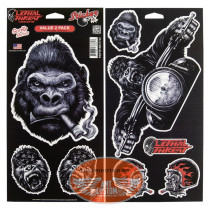 Gothic -chic Gorilla Hand Gloves, LETHAL THREAT