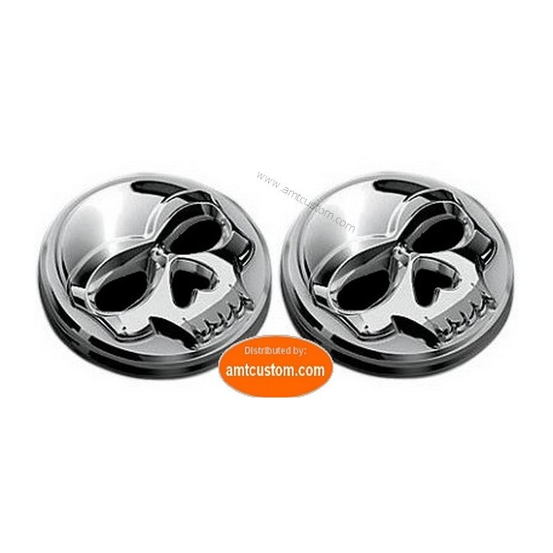 3D emblems Ref. 83/541517 self-adhesive skull metal badges motorcycles