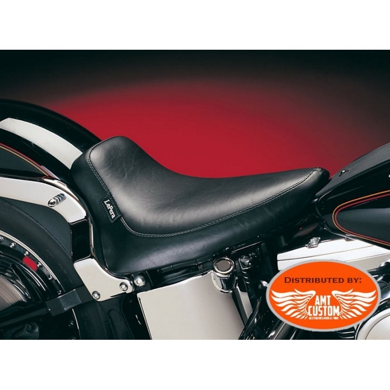 Afgrond Roos Merchandising Softail solo seat "Silhouette" for Harley Davidson motorcycle