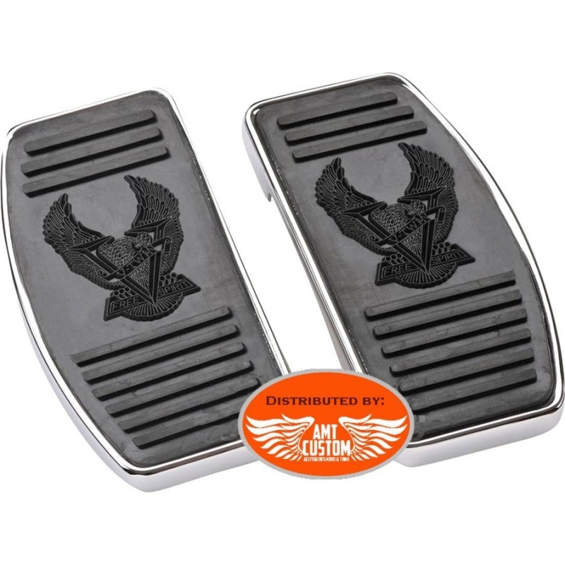 Universelles 2 Platines marche pieds Eagle V-Twin