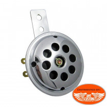Sirènes - klaxons - interrupteurs Ref. 21/MS190* Sirène turbine Police US  12V - compacte chrome