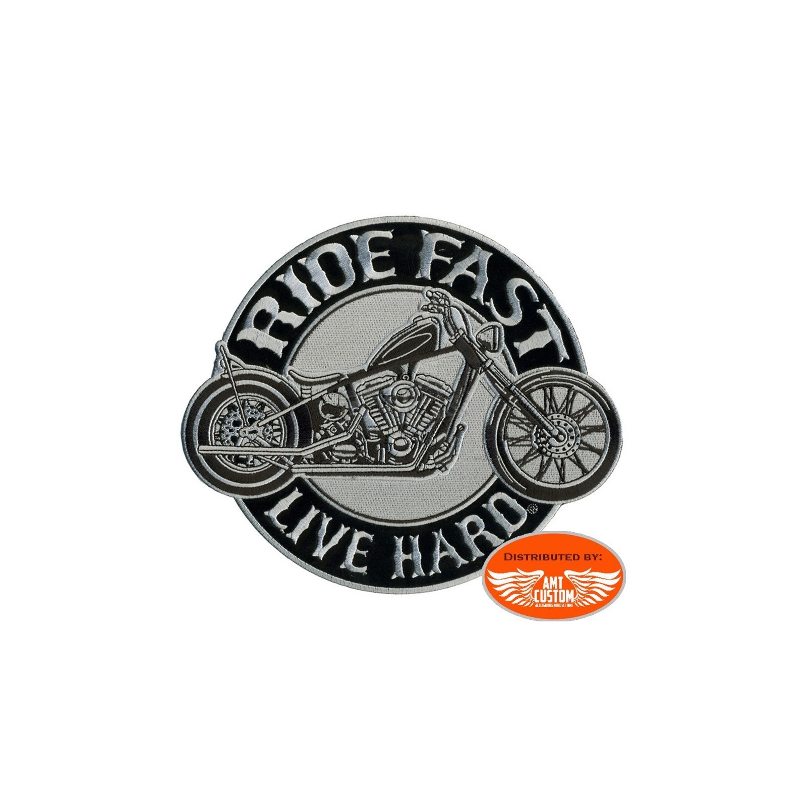 Troc Echange Lot ecusson patch pins broche sacoche gilet holster biker harley  davidson sur