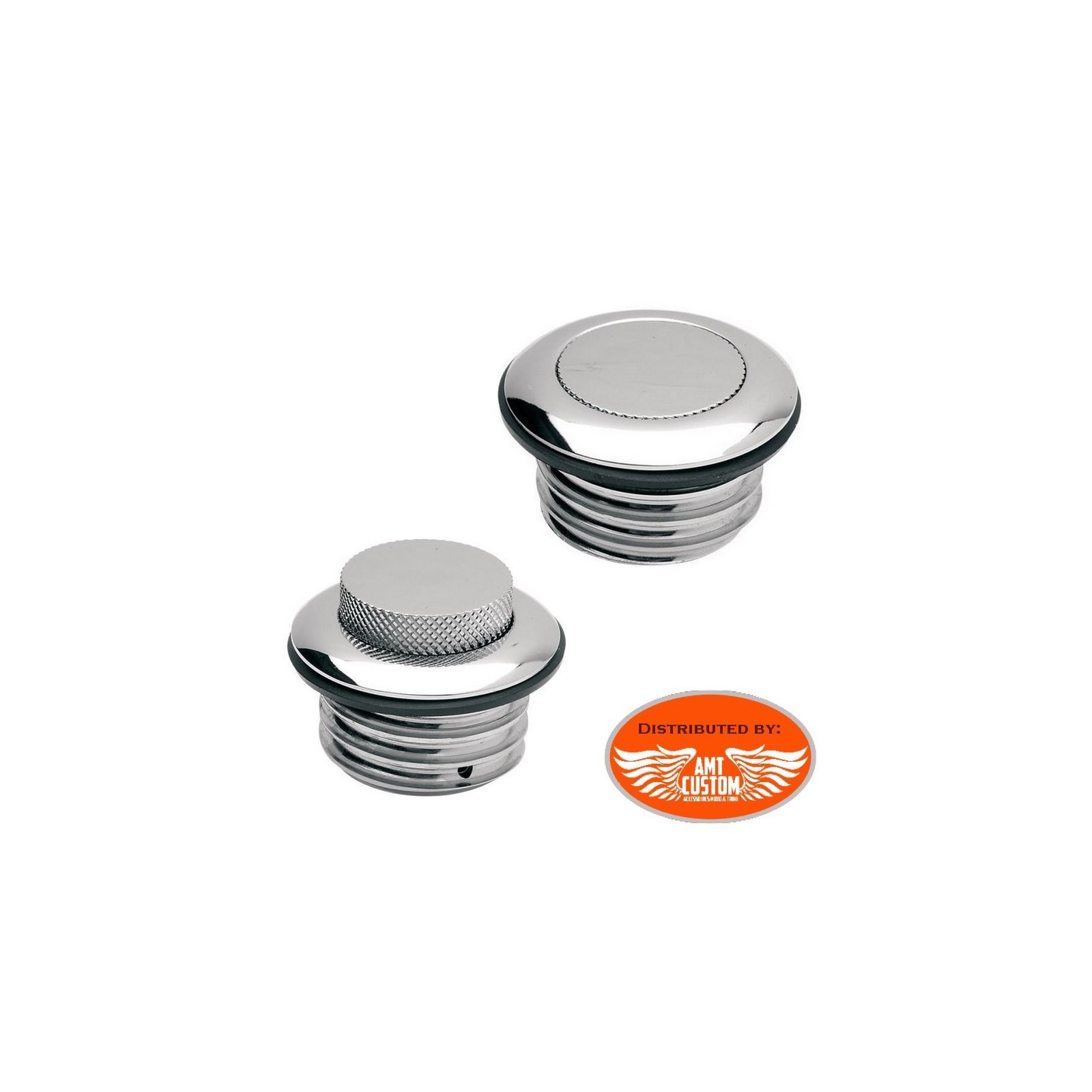 chrome caps for harley davidson