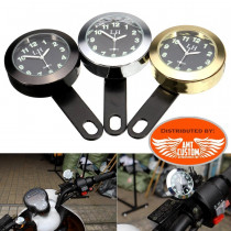 UHLSNHK Horloge De Guidon Moto, Montre pour Guidon De Moto, Montre