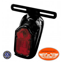 Eclairage LED plaque immatriculation ECE Noir Moto & Trike nitro
