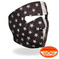 Masques moto Ref. 13/HD-M01 Foulard / Masque cuir Agneau pour Bikers Motards